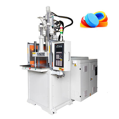 85 Ton Single Slide Vertical Injection Molding Machine For Making Screw Wrap Adhesive