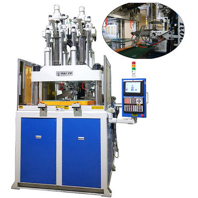 120 Ton Two Color Vertical Injection Molding Machine For Making Pet Toy