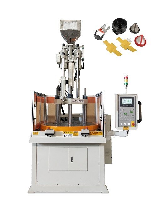 High Efficiency 55 Ton Vertical Rotary Injection Molding Machine For Filter