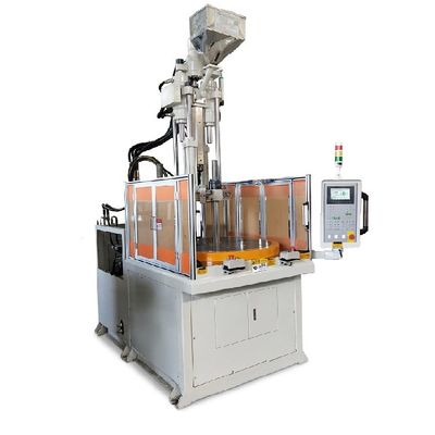 High Efficiency Auto Parts Making Machine 55Ton Vertical Rotary Injection Molding Machine