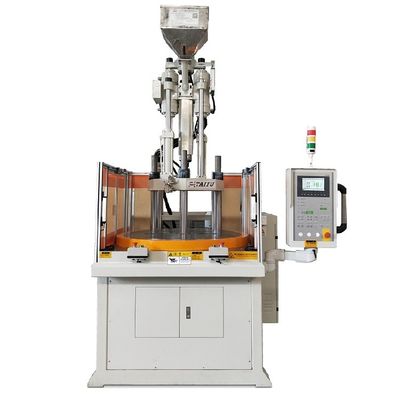 High Efficiency Auto Parts Making Machine 55Ton Vertical Rotary Injection Molding Machine