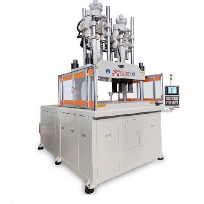 Vertical  Double Color Injection Molding Machine For Washing Machine Drum Two-Color Base