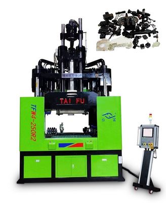 250 Ton Auto Accessories Vertical Injection Molding Machine with low work table