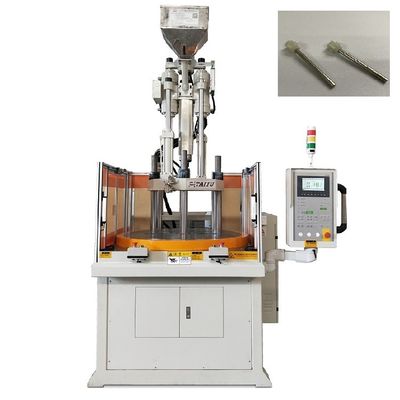 55 Ton Vertical Rotary Injection Molding Machine Motor  Rotor Making Machine