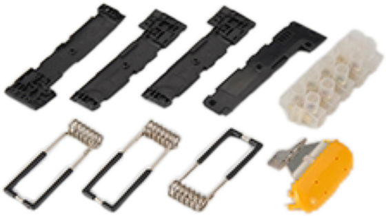 Spring Accessories Making Machine Injection Molding Machine With Double Slide
