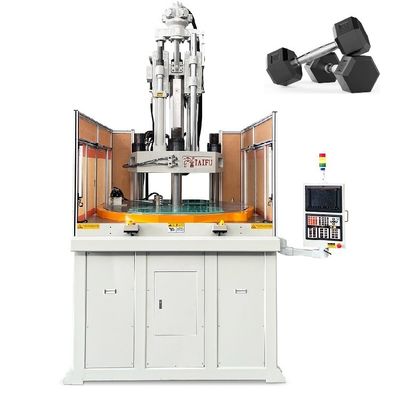 200 Ton Vertical Rotary Table  Plastic Injection Molding Machine Used For Dumbbel