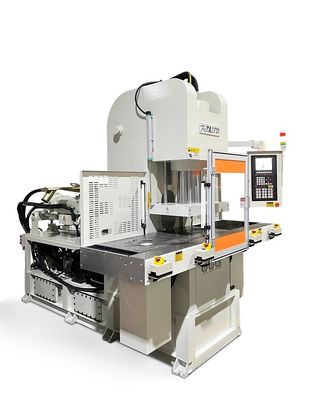 85 Ton Power Cord Vertical Injection Molding Machine With Double Slide