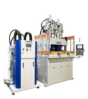 Rotary Table Two-Color LSR Silicone Injection Molding Machine 120 Ton