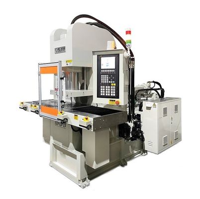 120 Ton Power Cord Vertical Injection Molding Machine With Double Slide
