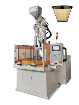 55 Ton Plastic Coffee Filter Molding Machine Vertical Moulding Machine
