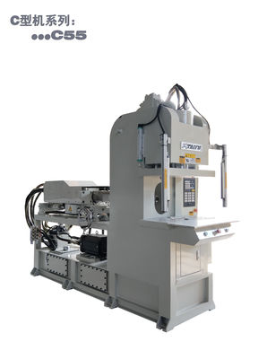 Delicate Durable And Efficient 55 Ton  Injection Molding Machine With C Type White Used For Plastic Connector