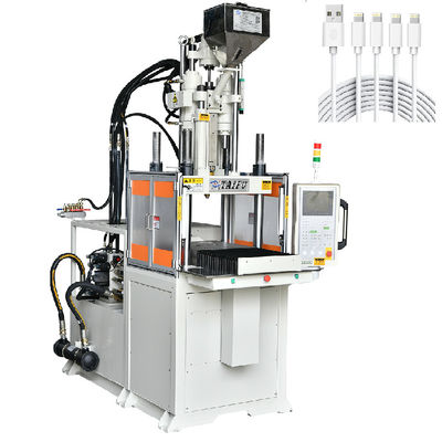 Durable 55 Ton Vertical  Single Slide Injection Molding Machine For Apple Data Plugs
