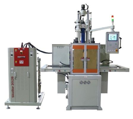 120 Ton Seal Rings LSR Silicone Injection Molding Machine With Double Slide
