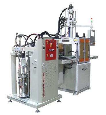 120 Ton Seal Rings LSR Silicone Injection Molding Machine With Double Slide