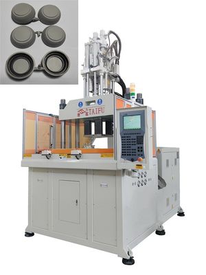 High Efficiency 120 Ton Vertical  Double Color Injection Molding Machine  For  Cup Lid