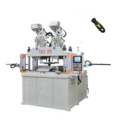 120 Ton Scraper With Handle Making Machine Vertical Two Color Injection Molding Machine