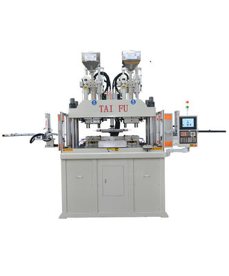 120 Ton Scraper With Handle Making Machine Vertical Two Color Injection Molding Machine