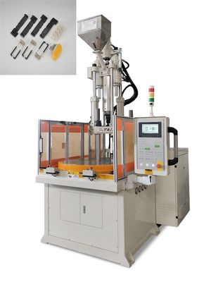 55 Ton Rotary Vertical Injection Molding Machine For  SIM Card Tray Holder Slot
