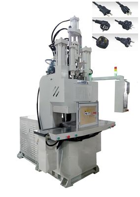 high Efficiency 35 Ton Power Cord Making Machine Vertical Injection Molding Machine