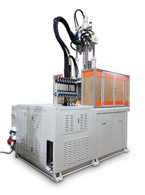 High Efficiency 120 Ton Auto Accessories Rotary Vertical Injection Mould Machine