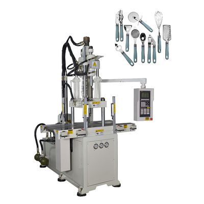 Double Slide Vertical Plastic Injection Molding Machine For Making Plastic Handle