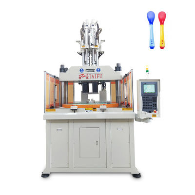 160 Ton Two Color Vertical  Injection Molding Machine For Making Kids Tableware
