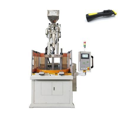 Easy Operation Rotary Vertical Injection Moulding Machine For Kitchen Utensil Handles