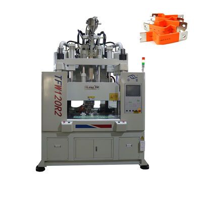 120 Ton Low Work Table Vertical Injection Molding Machine For Making Auto Copper Bar