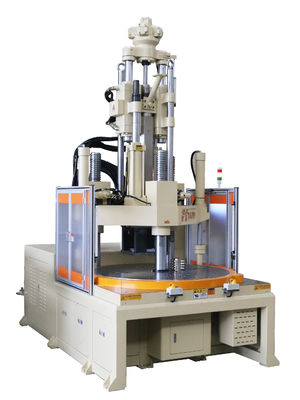 Band Brake Type Low Workbench Rotary Table Molding Machine For Making Battery Cover Plate