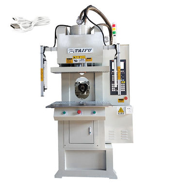 55 Ton C Type Vertical Injection Molding Machine For Making USB Date Cable