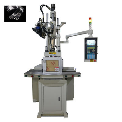 55 Ton Double Slide Vertical Injection Molding Machine For Making Shoulder Strap