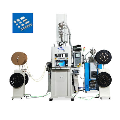 55 Ton High Speed Vertical Injection Molding Machine For Making Connector Terminal