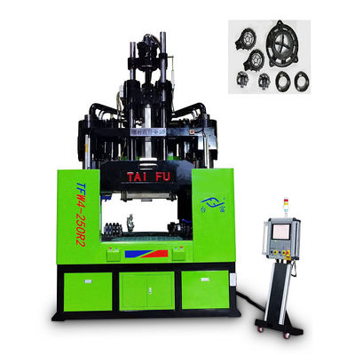 250 Ton Low Workbench Rotary Vertical Injection Molding Machine For Making Auto Parts