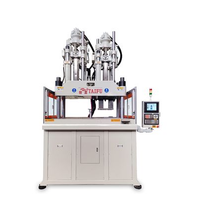 Two Color 170 Ton Vertical Injection Molding Machine For Outlet Extension Cord Hub
