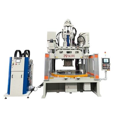 Low Work Table Vertical 300 Ton Silicone Injection Molding Machine For Daving Mask