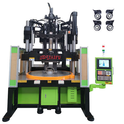 120 Ton Low Work Table Vertical Injection Molding Machine For Making Luggage Wheels