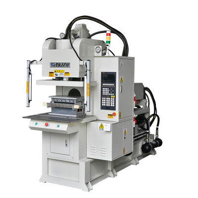 55 Ton Power Cord C-Type Vertical Injection Molding Machine For Making Plug