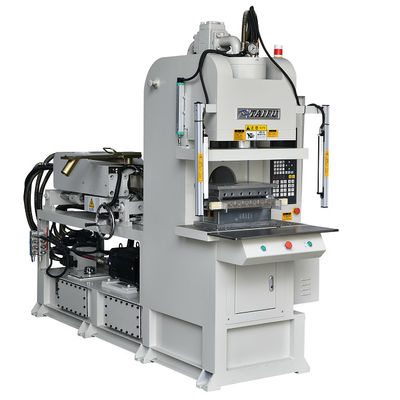 55 Ton Power Cord C-Type Vertical Injection Molding Machine For Making Plug