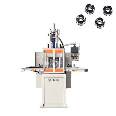 Vertical 120Ton Plastic Injection Molding Machine For Threaded Insert With Double Slide