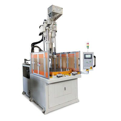 55 Ton Rotary Vertical Injection Molding Machine For Making Horn Parts