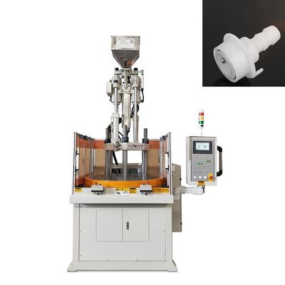 Energy Saving Rotary Vertical Plastic Injection Molding Machine For Pipe Connector Water