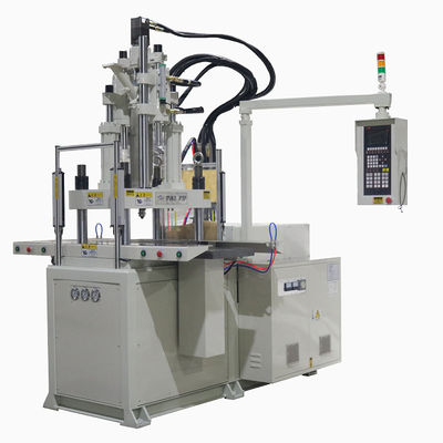 85 Ton Double Slide Vertical Injection Molding Machine For Making Shoes