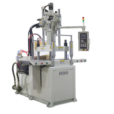 85 Ton Double Slide Vertical Injection Molding Machine For Making Shoes