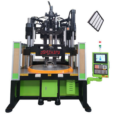 120 Ton Low Workbench Rotary Table Vertical Injection Molding Machine For Making Filter