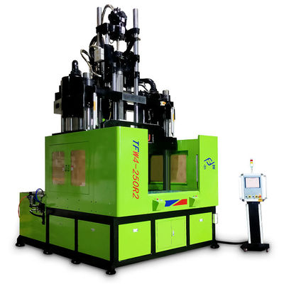 250 Ton Low Workbench Rotary Vertical Injection Molding Machine For Making Filter