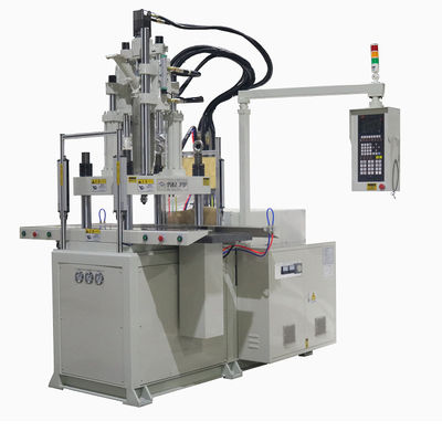 85 Ton Double Slide Vertical Injection Molding Machine For Making Hanger