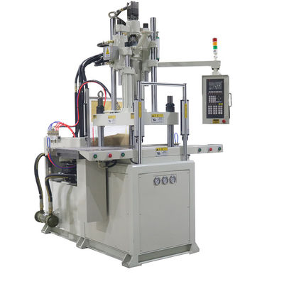 85 Ton Double Slide Vertical Injection Molding Machine For Making Hanger