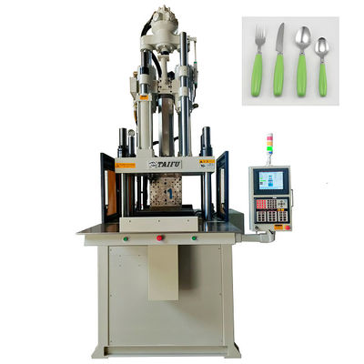 High Efficiency Single Slide Vertical Injection Molding Machine For Making Handle