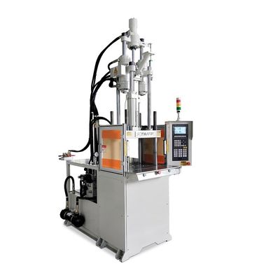Easy Operate Vertical Injection Moulding Machine Making Plum Handle Screw