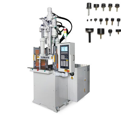 Easy Operate Vertical Injection Moulding Machine Making Plum Handle Screw